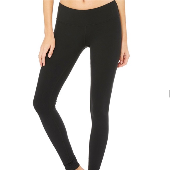 ALO Yoga Black Airbrush Leggings - Picture 3 of 3